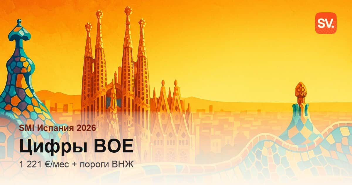SMI 2026 Испания: BOE Real Decreto 126/2026 простыми словами